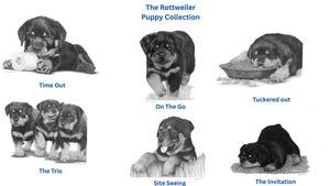 The Rottweiler Puppy Miniature Collection (All or Individual)