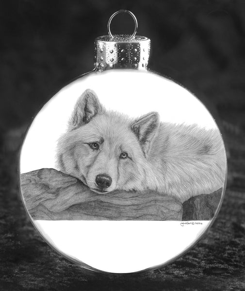 Prints for "Random Act Of Kindness" Supporting Wildlife Sanctuaries "Watchful Gaze" (Wolf)